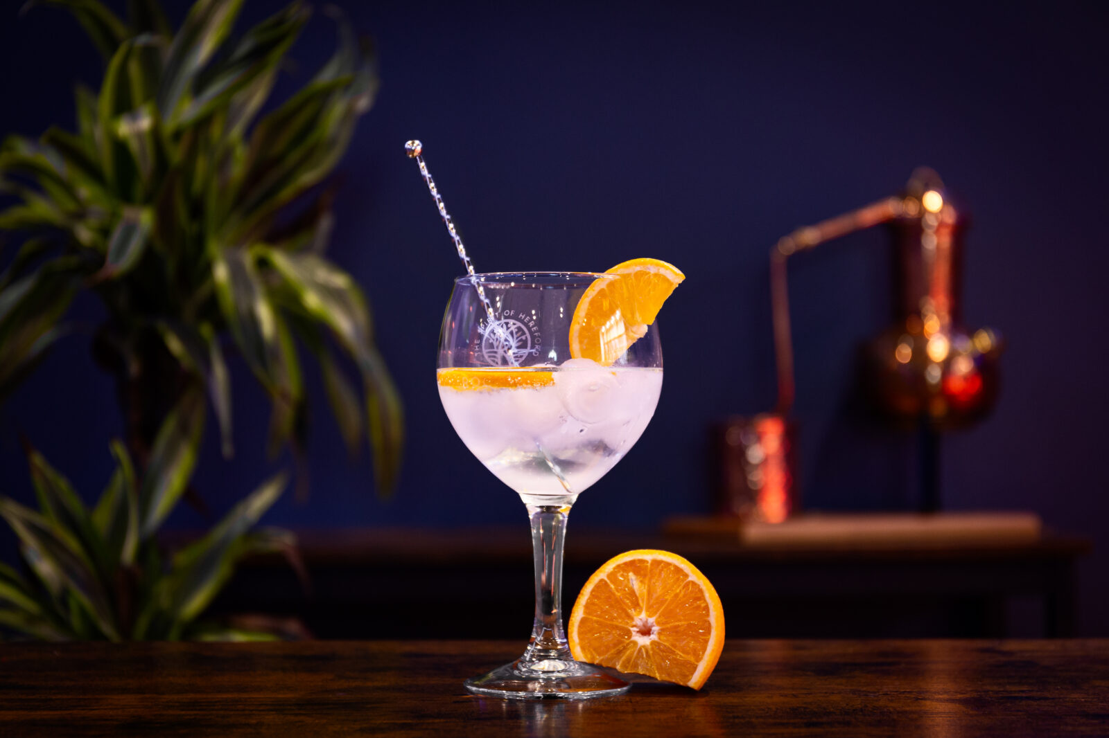 Orange Gin signature serve