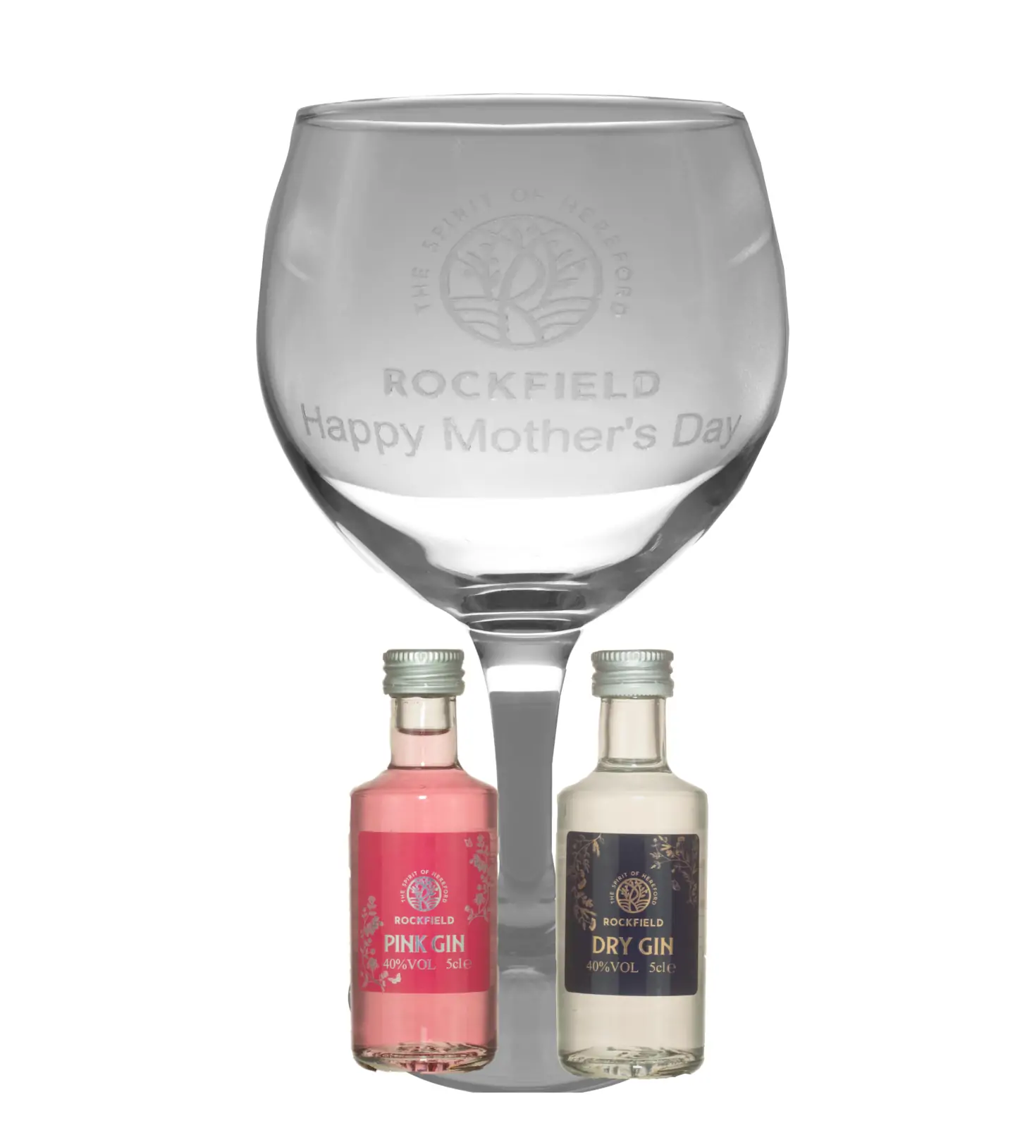 Mother's day gin glass