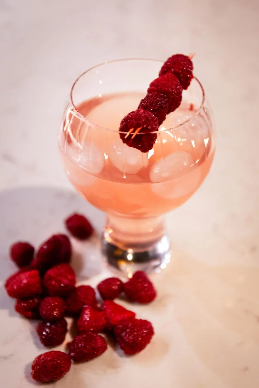 Raspberry and Rhubarb Punch